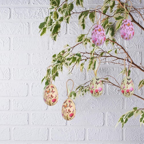 Easter eggs decorations - 6x,