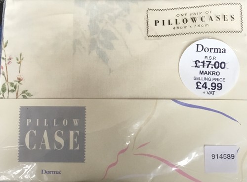 Unopened vintage dorma pair - vintage, of