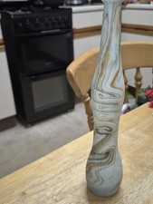 Beautiful Vintage Hand Blown Art Glass Decanter/Bottle