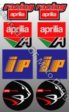 IP sticker Aprilia Racing decal 16x26 cm. sheet 8 stickers RSV RS 50 250