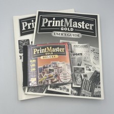 Broderbund PrintMaster Gold