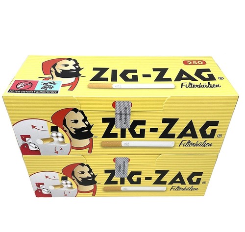 Zig zag empty tubes 500 - empty, pieces