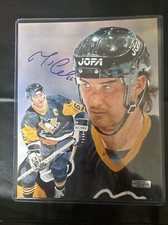 Mario Lemieux Signed 8x10