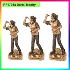 DARTS TROPHY - Bullseye Female
