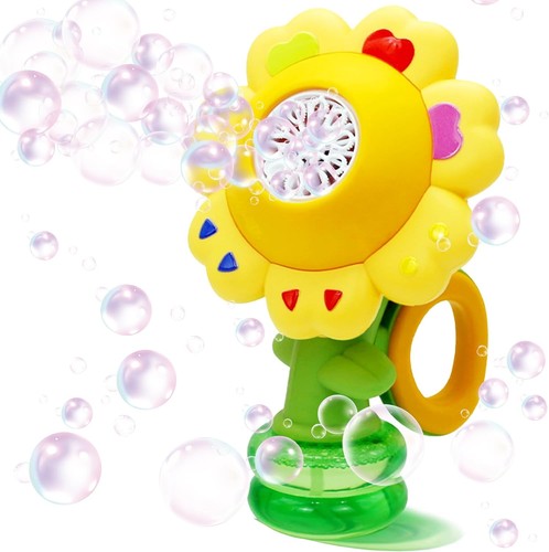 Dancing flower bubble machine - dancing,