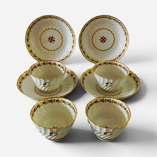 Set four antique - , flight