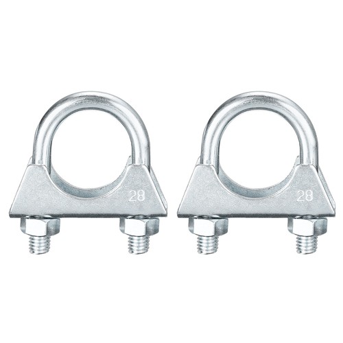 2pcs muffler bolt clamps for - 2pcs,