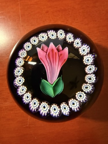 Caithness glass flower - glass,