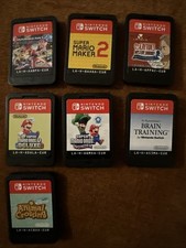 Nintendo Switch Games Bundle Mario Kart Deluxe, Maker 2, Super Deluxe and Wonder
