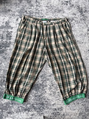 Golfknickers com plaid golf - plaid,