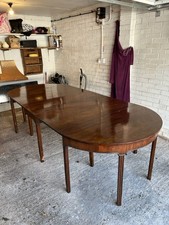 Georgian mahogany dining table - georgian,