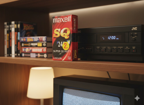 Maxell 240 vhs video - e-240,