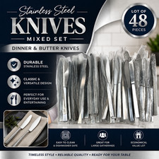 Stainless Steel Knives Mixed