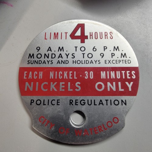 New park meter - new, o