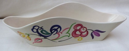 Poole pottery freeform wavy - poole,