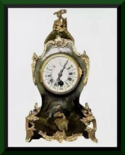 Antique clock, French Mantel Clock,  old desk clock