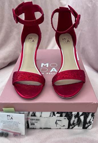 Moda pelle katiy red fabric - moda, in