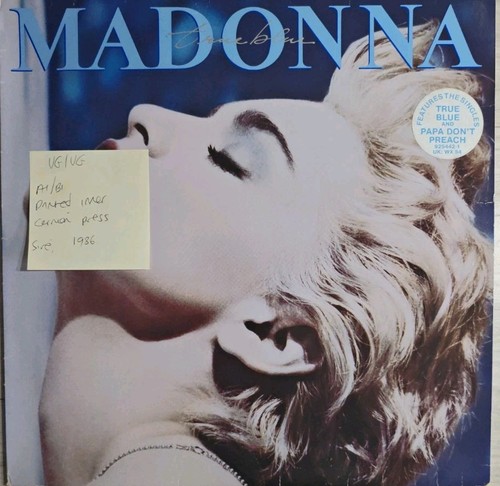 Madonna true blue - madonna, vinyl