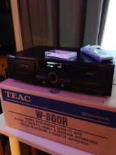 TEAC W-860R twin cassette deck