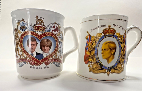 Commemorative mugs edward 8th - commemorative,