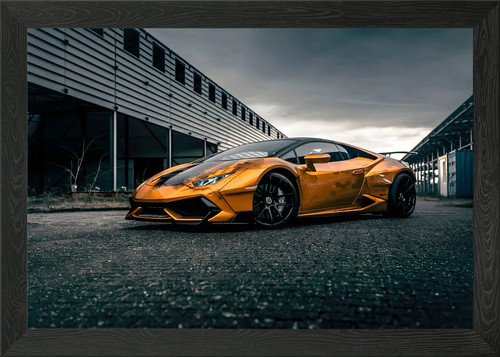 Lamborghini aventador framed - lamborghini,