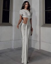 Women Cut Out Maxi Dress One