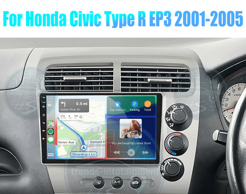 For honda civic - 9", r