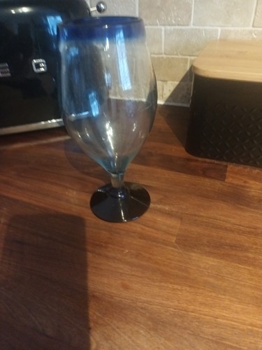 Mexican short stim wine glass - wine,