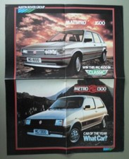 MG METRO 1300 & MG MAESTRO