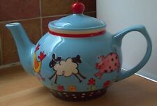 4 cup 'Farm Animals' Teapot, vintage style, retro, shabby chic
