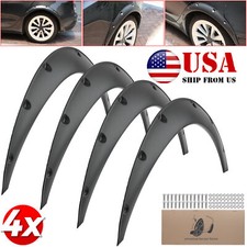 4x Universal Car Fender Flares