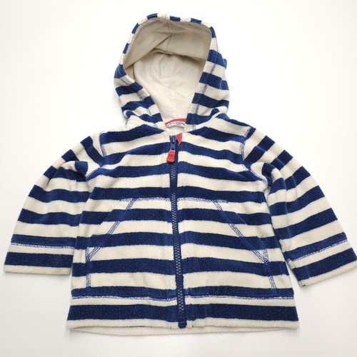 Mini boden white - white, striped