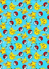 PIKACHU Birthday Gift Wrap -