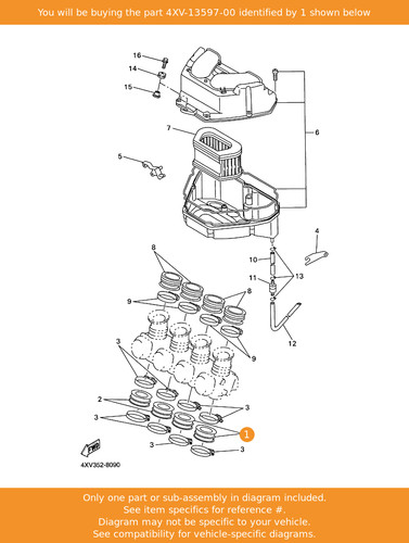 Yamaha joint carburetor - carburetor, 3