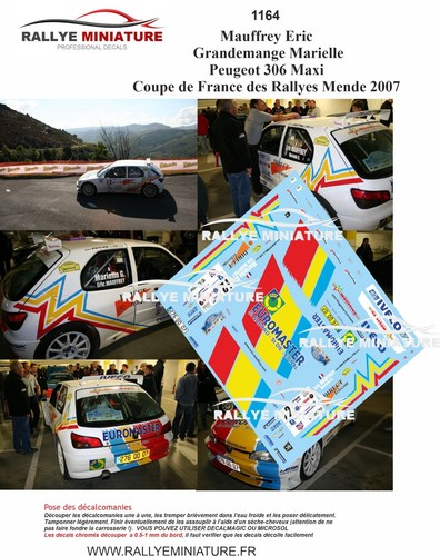 Decals ref 1164 peugeot - ref,