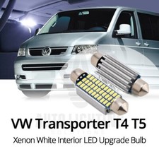 For VW T4 T5 MK5 5 Transporter Xenon White Interior LED Light Bulb Upgrade