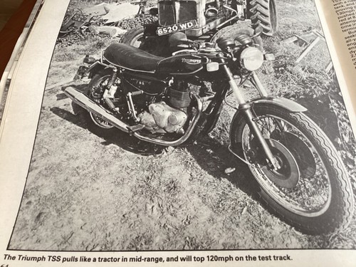 Triumph tss weslake heads - tss,