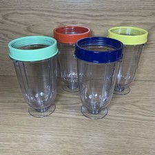 4 Large Footed Cups Colour