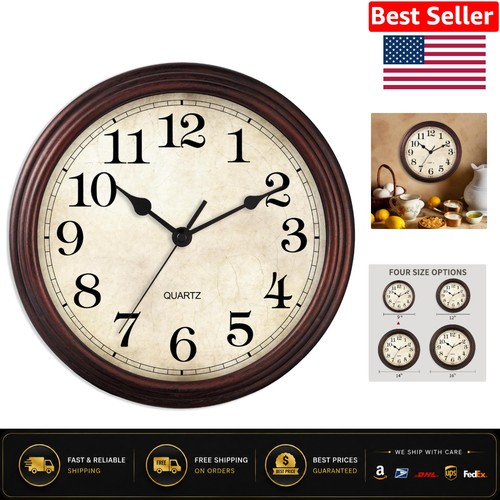 Elegant vintage wall clock - elegant,