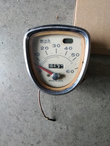 Honda c50 c70 c90 speedometer - c70,