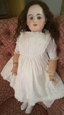 Rare 28" Rabery & Delphieu #R3D Bisque-Head Antique Doll, French body c1880 TLC
