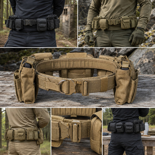 Tactical battle belt - 7-in-1,