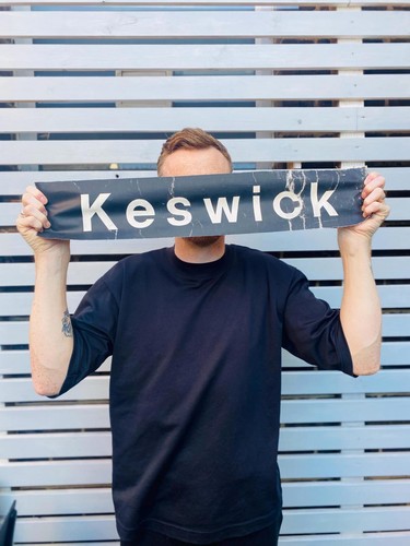 Vintage keswick bus - vintage,