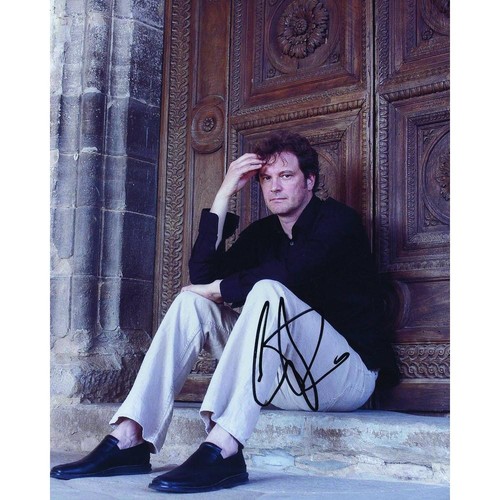 Colin firth signed colour - colin,