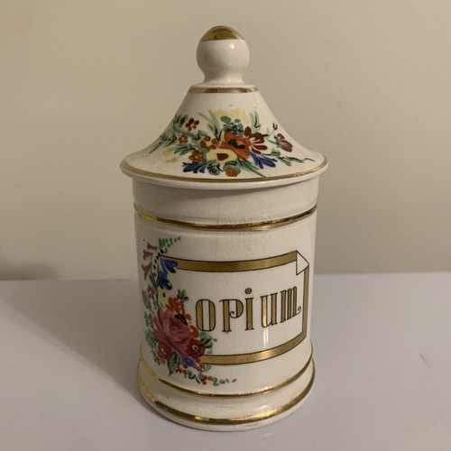 Antique porcelain opium - antique,