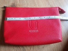 Guess Cosmetic Bag Red (Used)