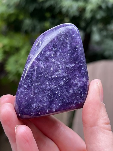 Lepidolite purple crystal - purple,