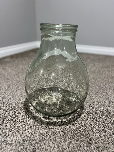Antique wide mouth demijohn - wide,