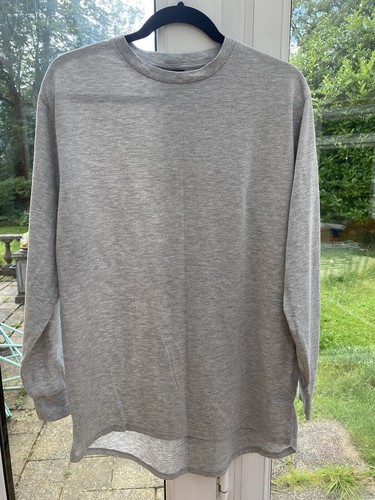 Ladies grey long tunic - tunic, top