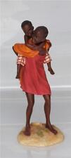 Soul Journeys African  Maasi  kwachu time to play Figurine 20 cm tall